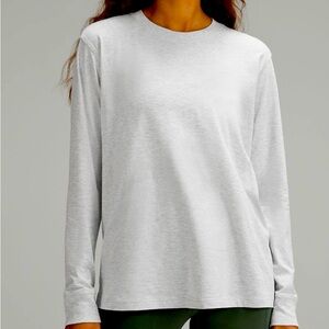BRAND NEW Lululemon White All Yours Long Sleeve size 6 (in original bag) NWT